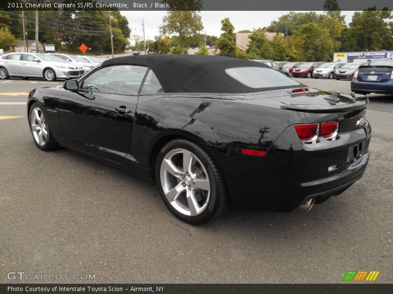 Black / Black 2011 Chevrolet Camaro SS/RS Convertible
