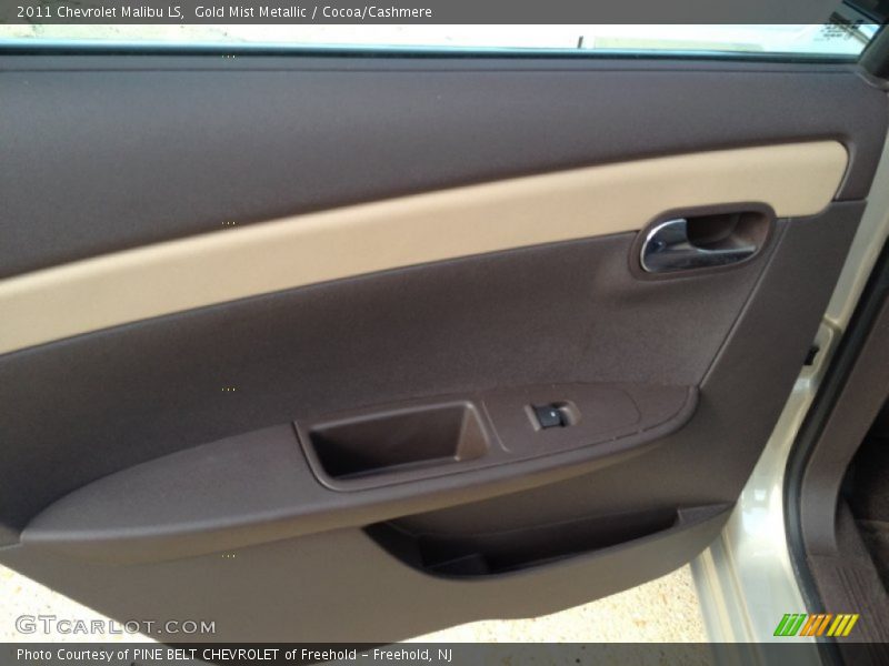 Gold Mist Metallic / Cocoa/Cashmere 2011 Chevrolet Malibu LS