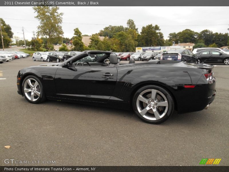 Black / Black 2011 Chevrolet Camaro SS/RS Convertible