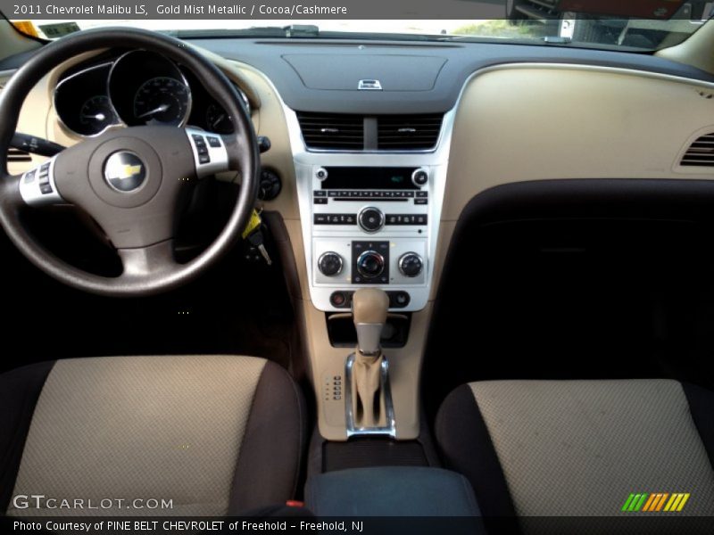 Gold Mist Metallic / Cocoa/Cashmere 2011 Chevrolet Malibu LS