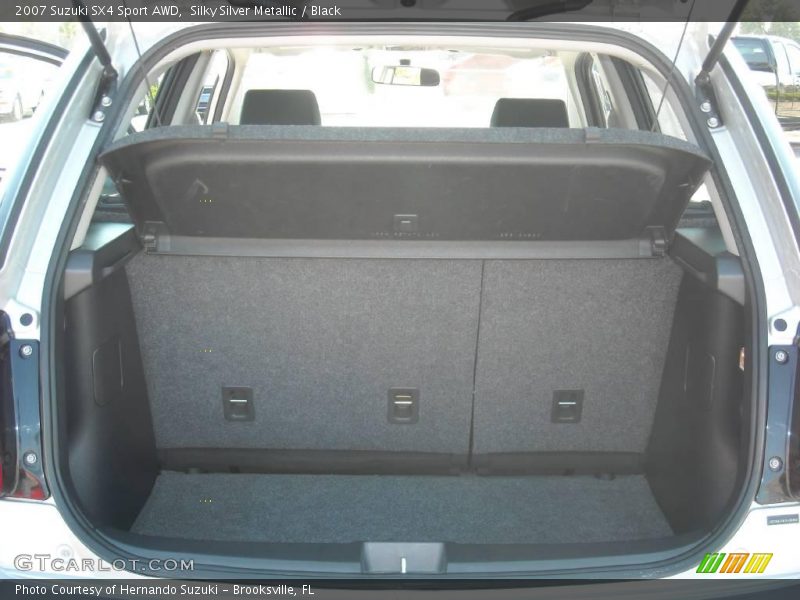 Silky Silver Metallic / Black 2007 Suzuki SX4 Sport AWD
