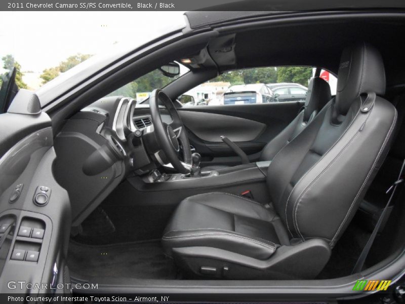 Front Seat of 2011 Camaro SS/RS Convertible