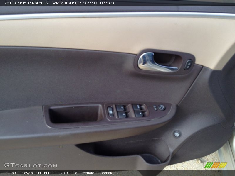 Gold Mist Metallic / Cocoa/Cashmere 2011 Chevrolet Malibu LS