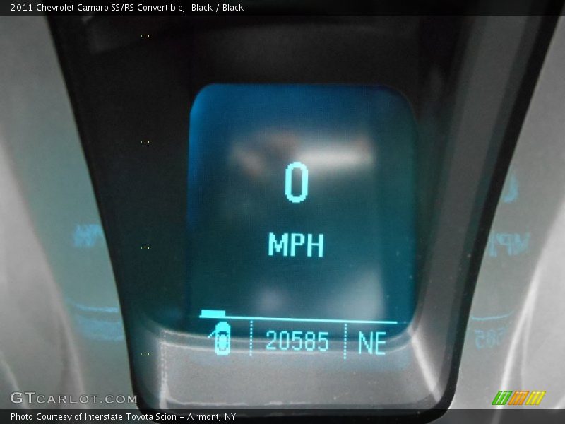 Black / Black 2011 Chevrolet Camaro SS/RS Convertible