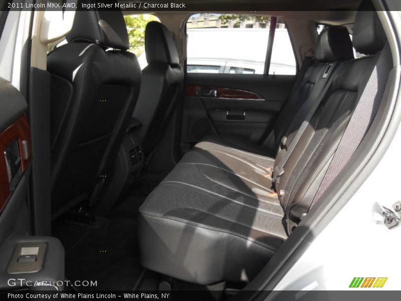 Ingot Silver Metallic / Charcoal Black 2011 Lincoln MKX AWD