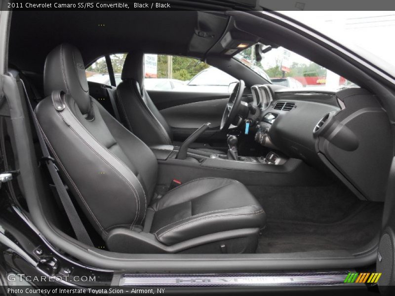 Front Seat of 2011 Camaro SS/RS Convertible