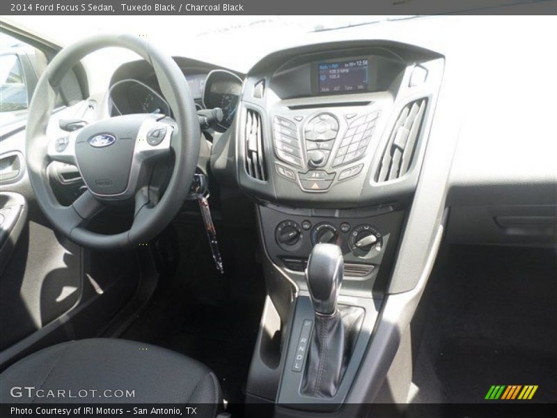 Tuxedo Black / Charcoal Black 2014 Ford Focus S Sedan