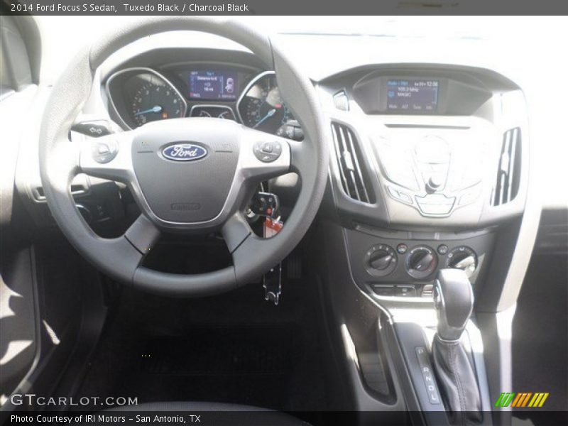 Tuxedo Black / Charcoal Black 2014 Ford Focus S Sedan