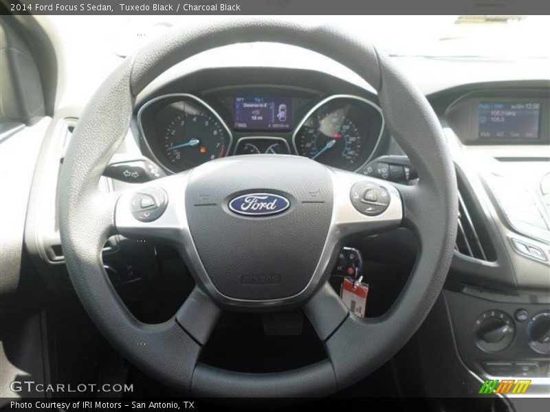 Tuxedo Black / Charcoal Black 2014 Ford Focus S Sedan