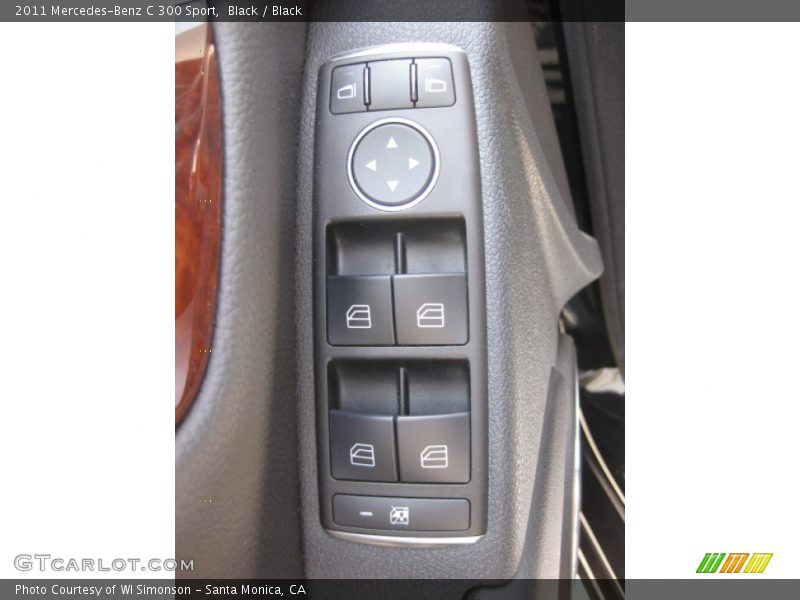 Black / Black 2011 Mercedes-Benz C 300 Sport