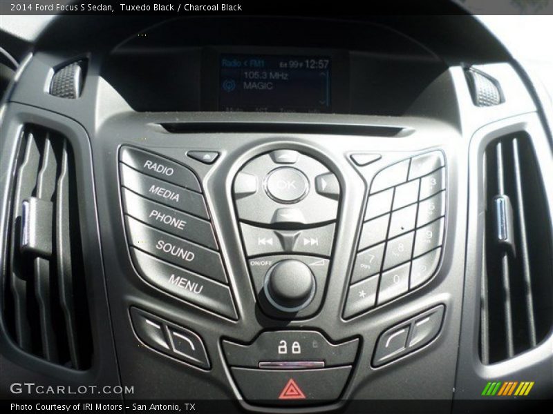 Tuxedo Black / Charcoal Black 2014 Ford Focus S Sedan