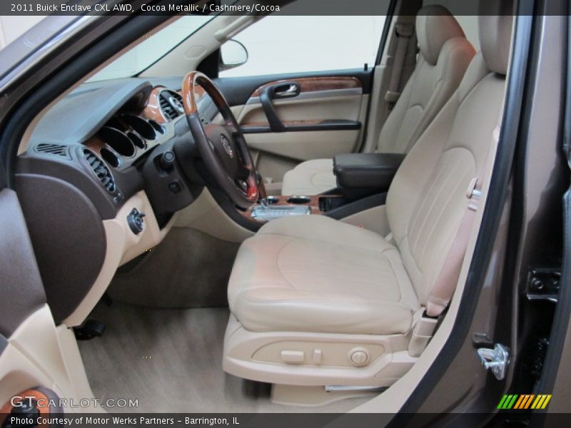 Cocoa Metallic / Cashmere/Cocoa 2011 Buick Enclave CXL AWD