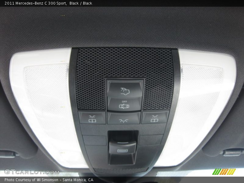 Black / Black 2011 Mercedes-Benz C 300 Sport