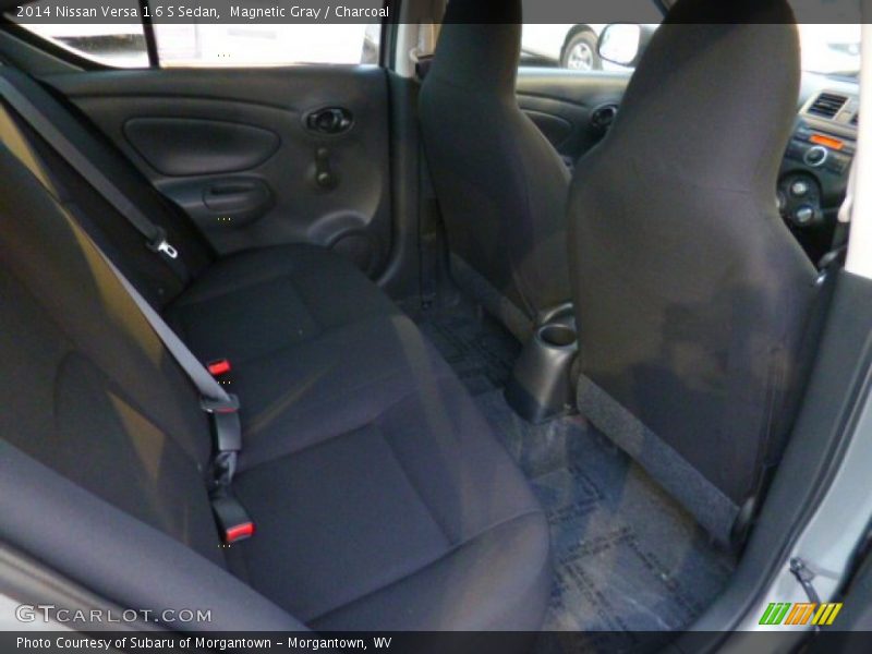 Magnetic Gray / Charcoal 2014 Nissan Versa 1.6 S Sedan