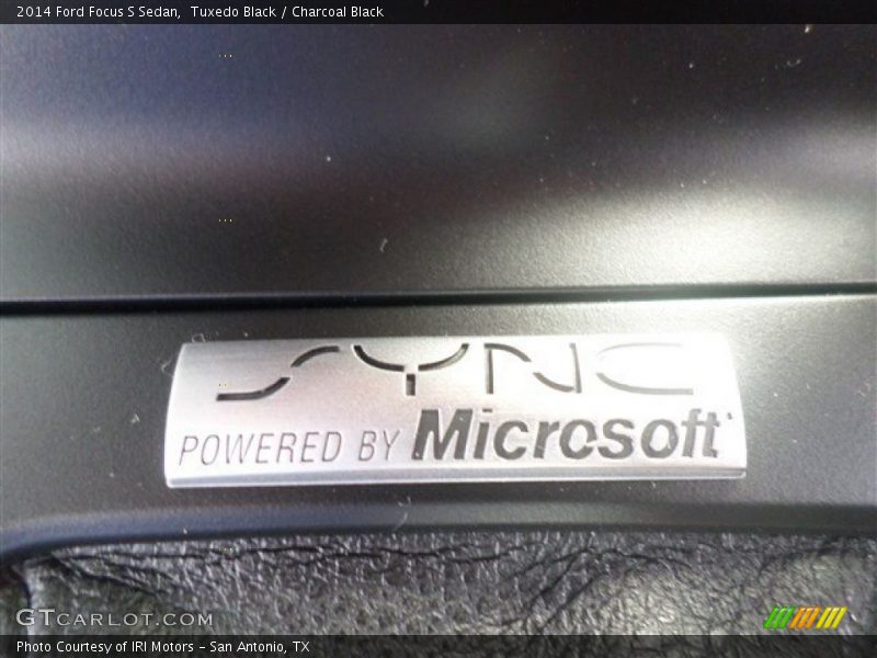 Tuxedo Black / Charcoal Black 2014 Ford Focus S Sedan