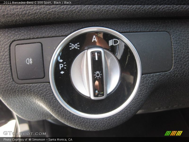 Black / Black 2011 Mercedes-Benz C 300 Sport