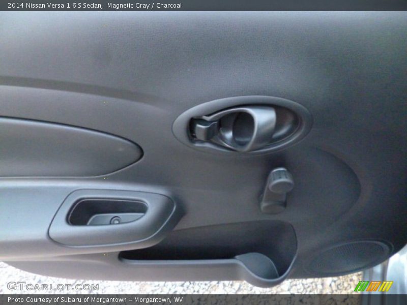 Magnetic Gray / Charcoal 2014 Nissan Versa 1.6 S Sedan