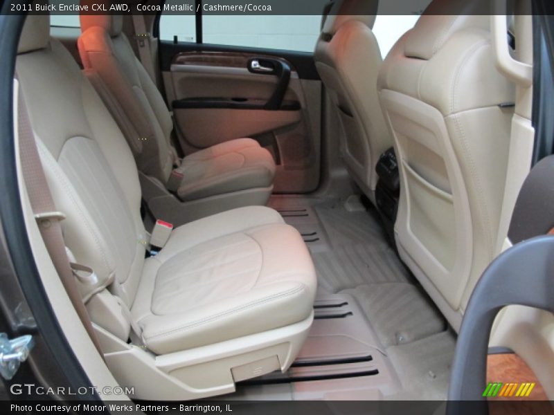 Cocoa Metallic / Cashmere/Cocoa 2011 Buick Enclave CXL AWD