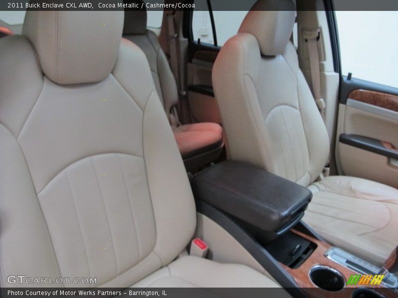 Cocoa Metallic / Cashmere/Cocoa 2011 Buick Enclave CXL AWD
