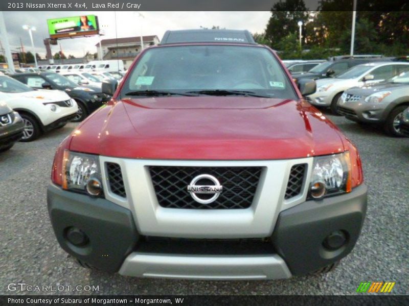 Lava Red / Gray 2013 Nissan Xterra X 4x4