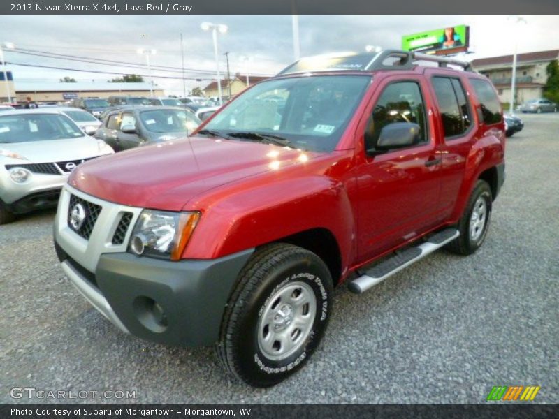 Lava Red / Gray 2013 Nissan Xterra X 4x4