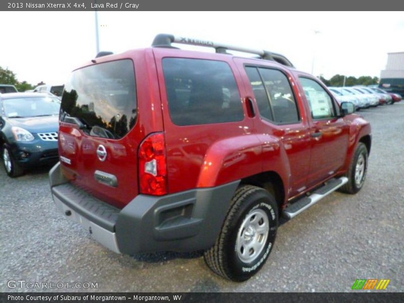Lava Red / Gray 2013 Nissan Xterra X 4x4