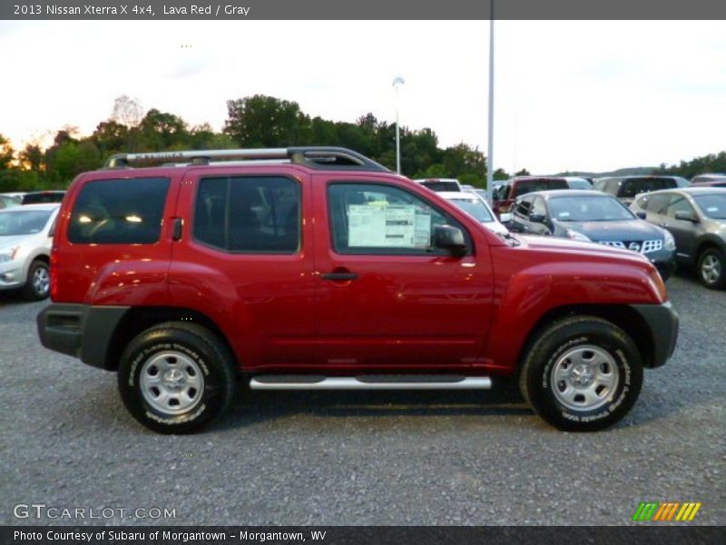 Lava Red / Gray 2013 Nissan Xterra X 4x4