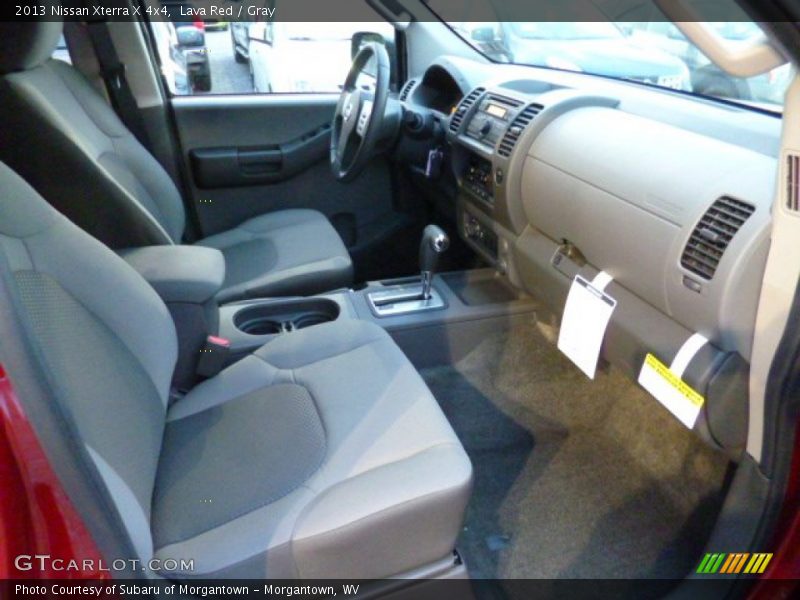  2013 Xterra X 4x4 Gray Interior