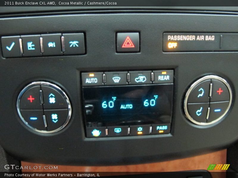 Cocoa Metallic / Cashmere/Cocoa 2011 Buick Enclave CXL AWD
