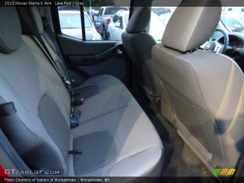 Rear Seat of 2013 Xterra X 4x4