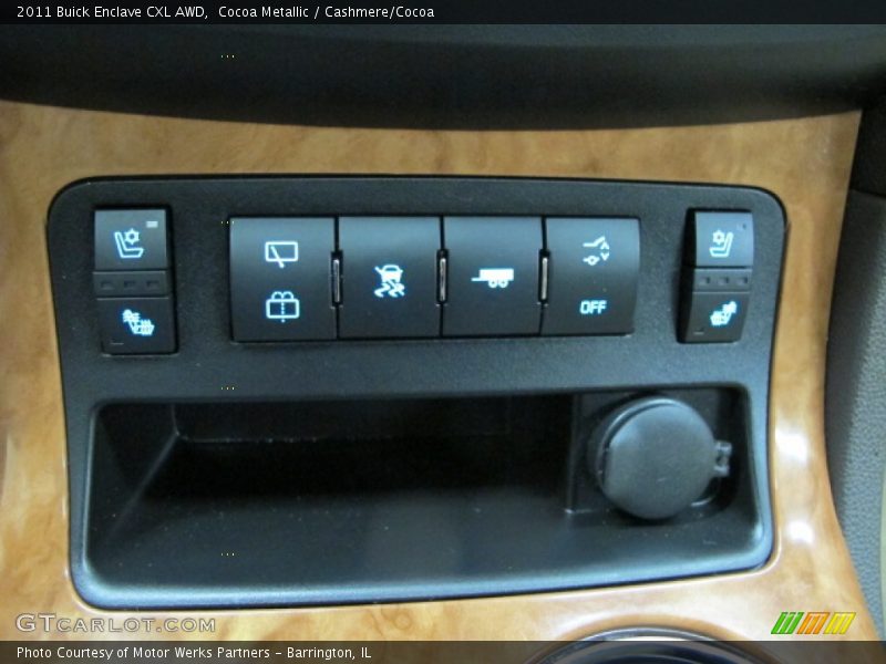 Cocoa Metallic / Cashmere/Cocoa 2011 Buick Enclave CXL AWD
