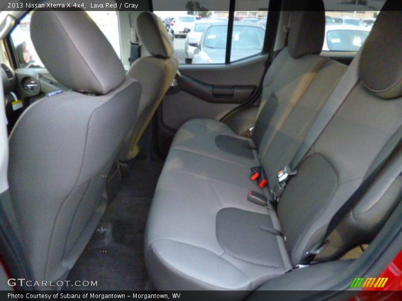 Rear Seat of 2013 Xterra X 4x4