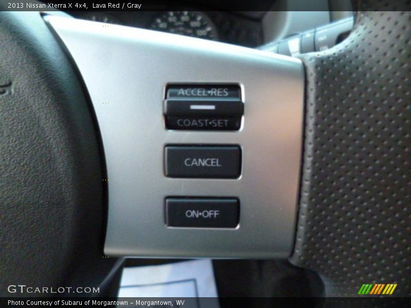Controls of 2013 Xterra X 4x4