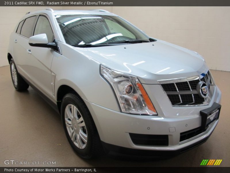 Radiant Silver Metallic / Ebony/Titanium 2011 Cadillac SRX FWD