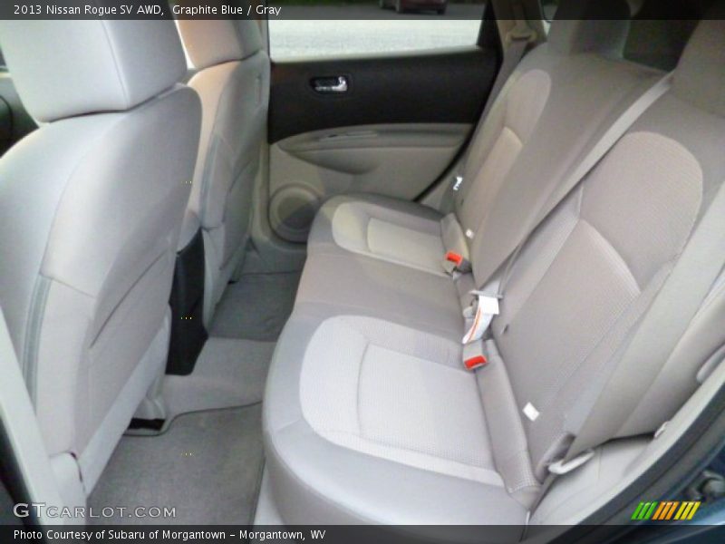Graphite Blue / Gray 2013 Nissan Rogue SV AWD