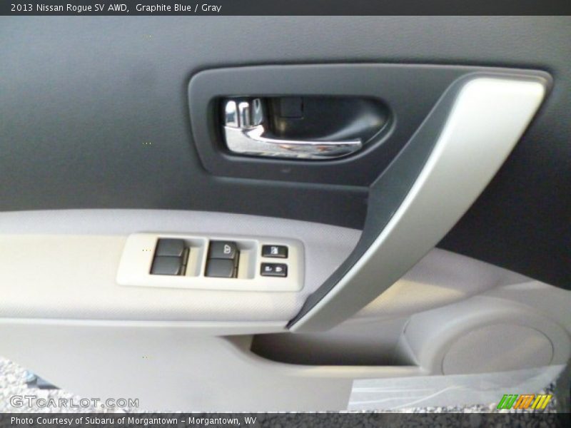 Graphite Blue / Gray 2013 Nissan Rogue SV AWD