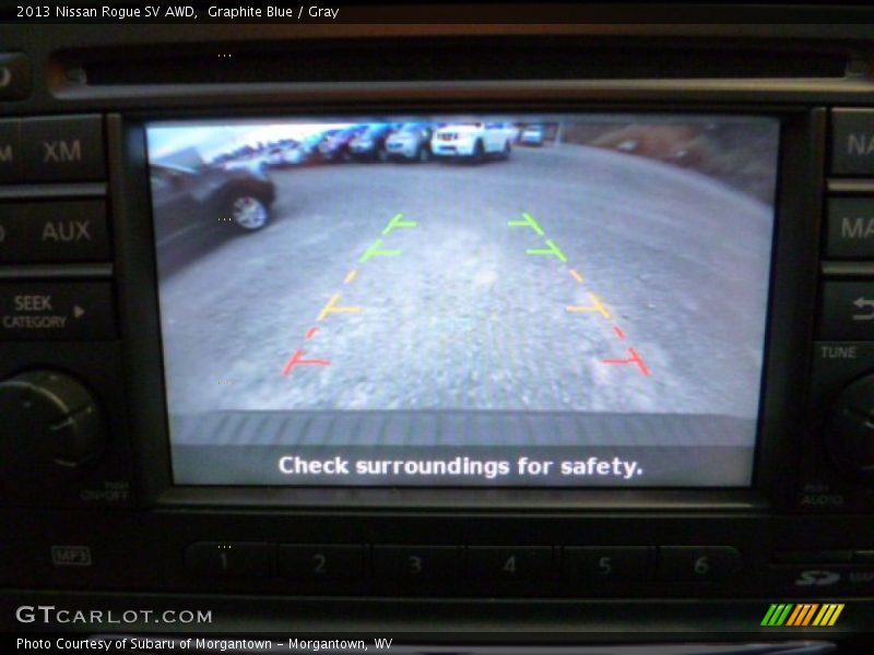 Graphite Blue / Gray 2013 Nissan Rogue SV AWD