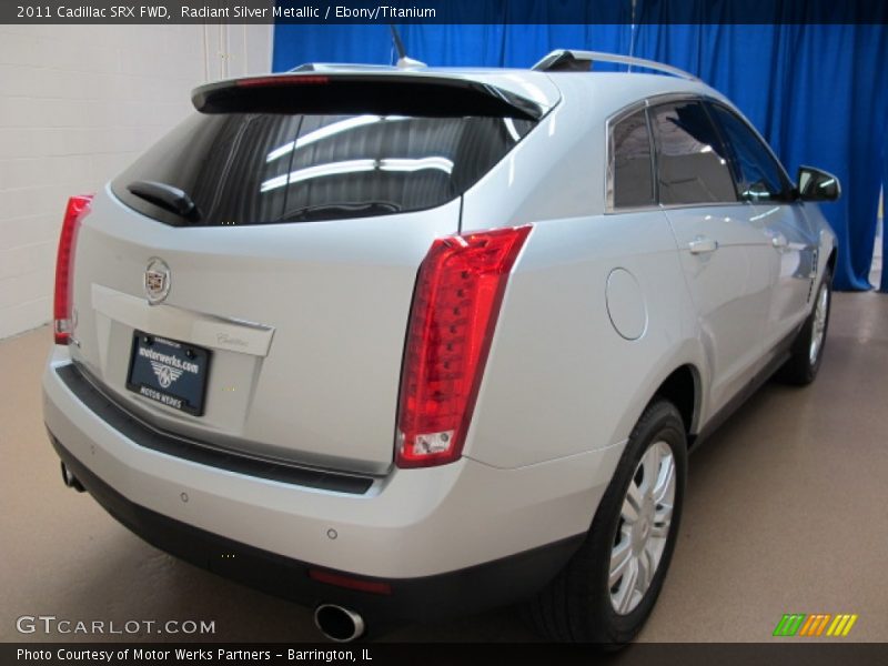 Radiant Silver Metallic / Ebony/Titanium 2011 Cadillac SRX FWD