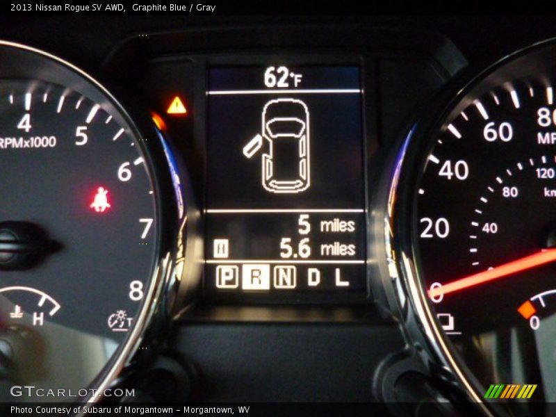 Graphite Blue / Gray 2013 Nissan Rogue SV AWD