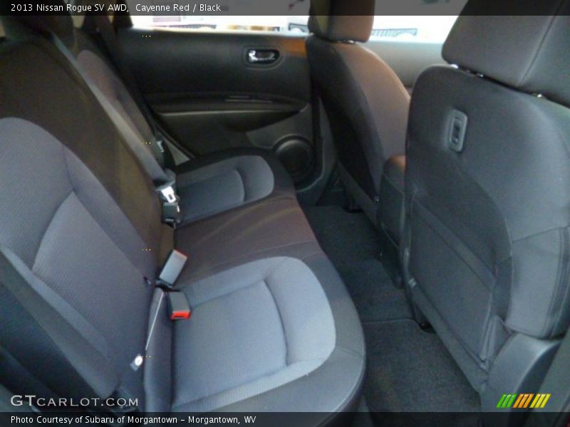Cayenne Red / Black 2013 Nissan Rogue SV AWD