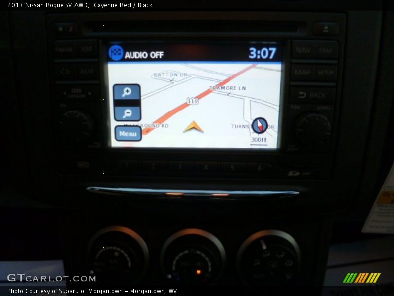 Cayenne Red / Black 2013 Nissan Rogue SV AWD