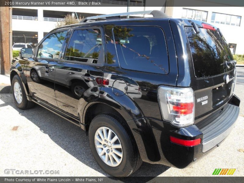 Black / Black 2010 Mercury Mariner V6 Premier 4WD