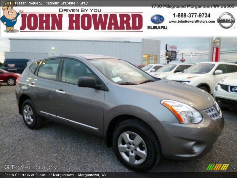 Platinum Graphite / Gray 2013 Nissan Rogue S
