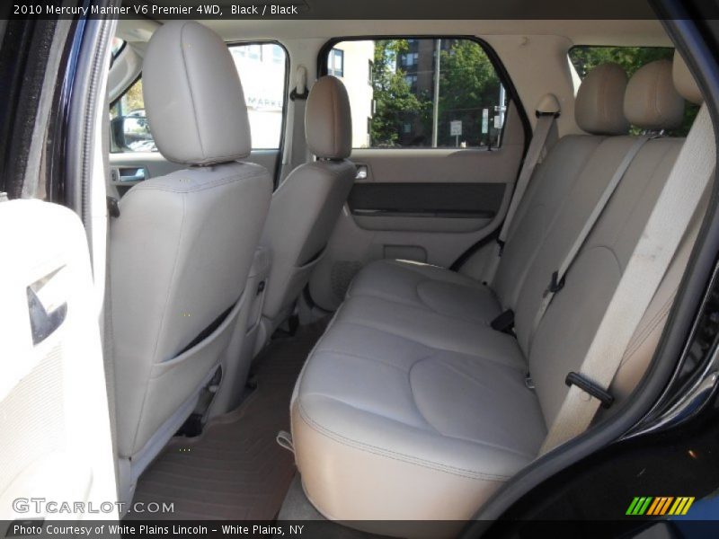 Black / Black 2010 Mercury Mariner V6 Premier 4WD