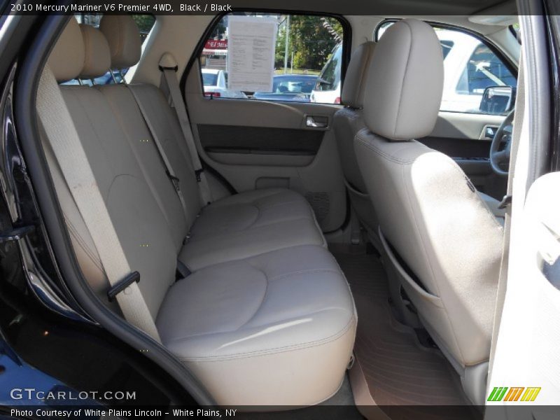 Black / Black 2010 Mercury Mariner V6 Premier 4WD