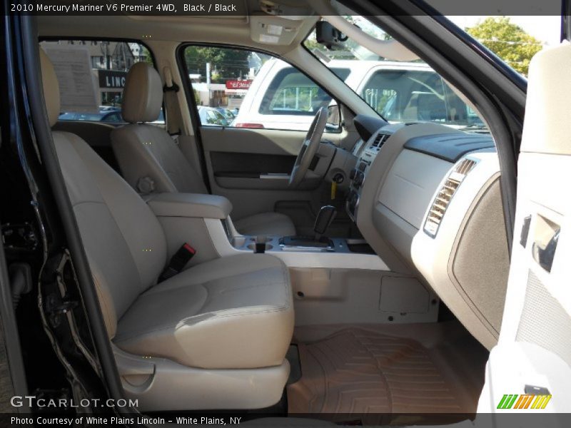 Black / Black 2010 Mercury Mariner V6 Premier 4WD