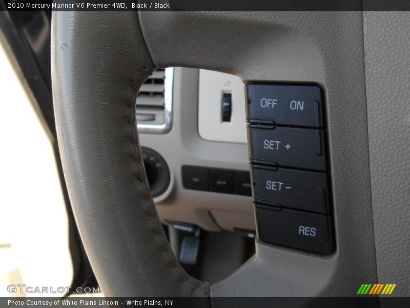 Black / Black 2010 Mercury Mariner V6 Premier 4WD