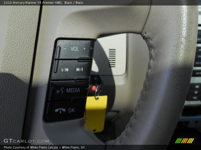 Black / Black 2010 Mercury Mariner V6 Premier 4WD