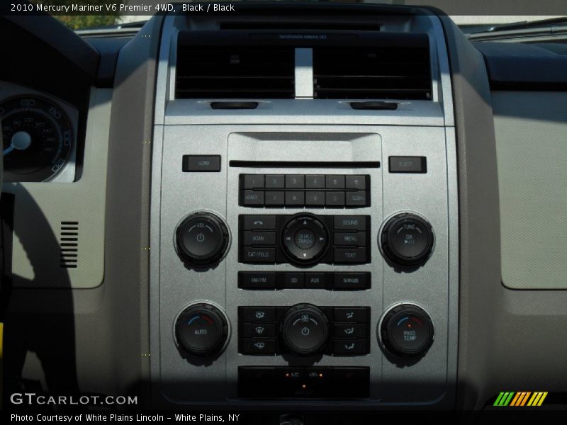 Black / Black 2010 Mercury Mariner V6 Premier 4WD