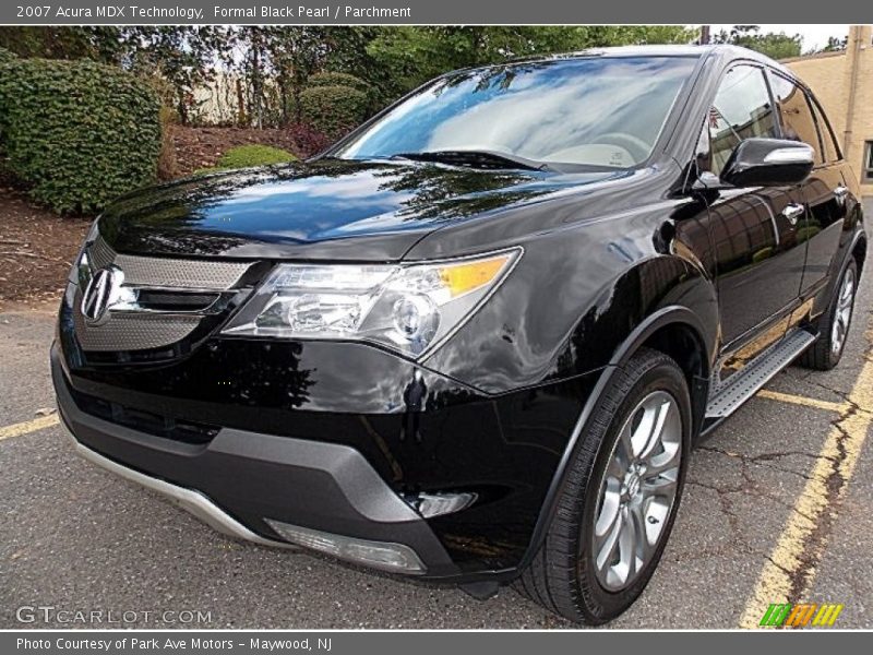 Formal Black Pearl / Parchment 2007 Acura MDX Technology